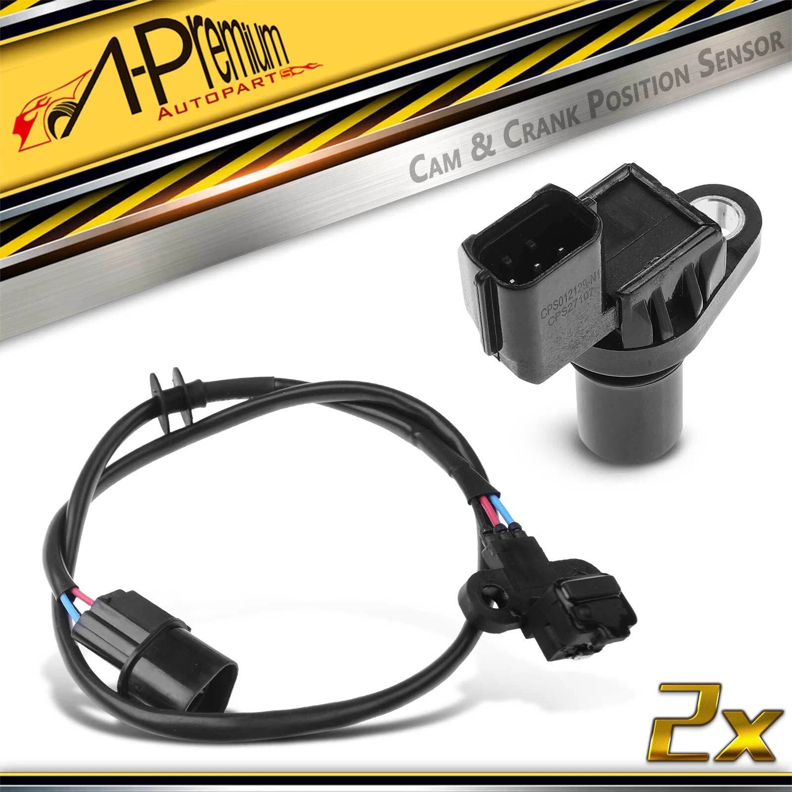 Camshaft & Crankshaft Position Sensor for Mitsubishi Mirage (2014–2020)