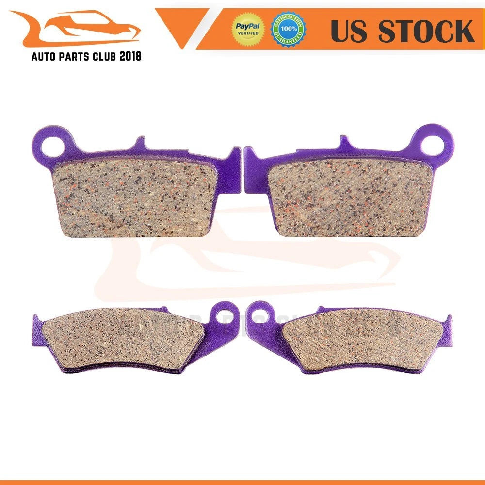 Carbon Fiber Brake Pads for Kawasaki KX450F KX250F (2004–2011)