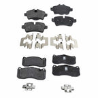 Set of 4 NAO Brake Pads for Mini Cooper (2013)