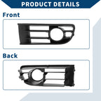 1pc Front Left Fog Light Grill for Volkswagen Polo (2002–2005) No. 6Q0853665
