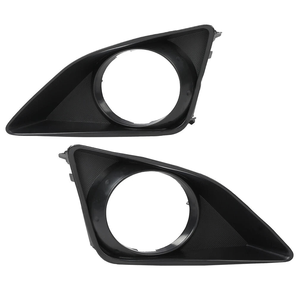 Set of 2 Bumper Fog Light Bezel Trim for Toyota Corolla (2009–2010)