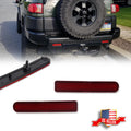 2Pcs Rear Bumper Reflectors for Toyota FJ Cruiser (2007–2014)