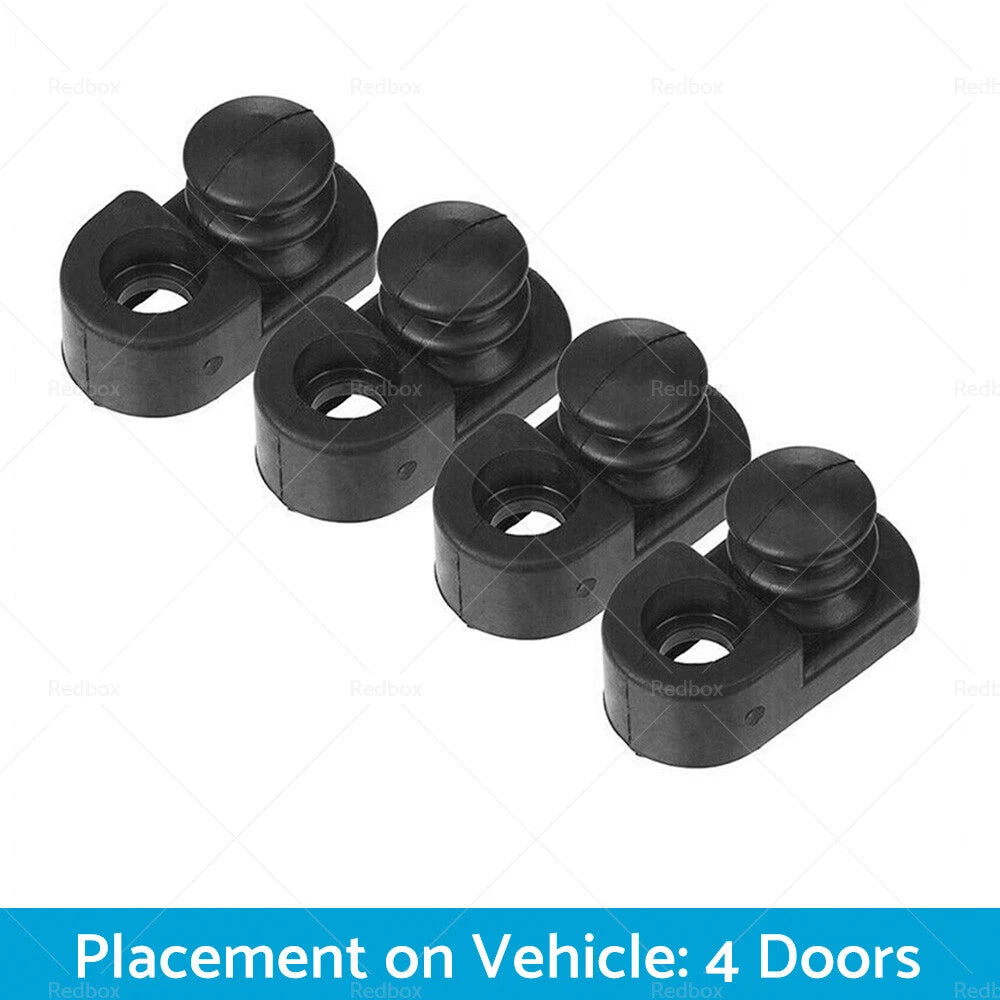 Set of 4 Door Switch Cover Rubber for Nissan Patrol GQ Y60 (1988–1997)