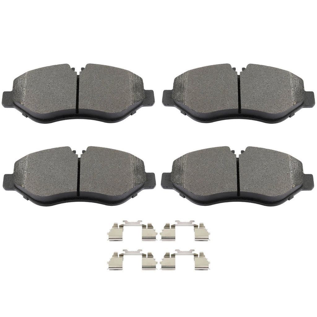 Front Rear Brake Pads for Dodge Sprinter 2500, Freightliner Sprinter 2500 (2007–2018)