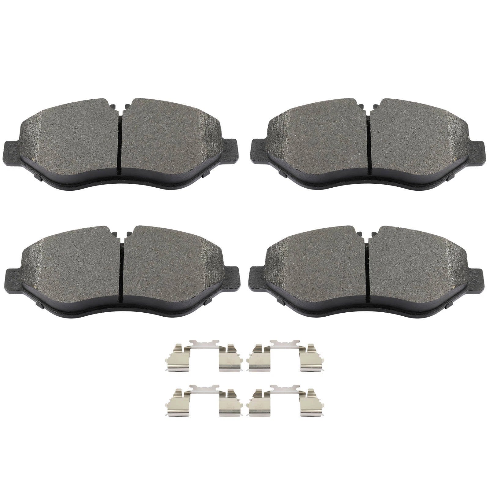 Front Rear Brake Pads for Dodge Sprinter 2500, Freightliner Sprinter 2500 (2007–2018)