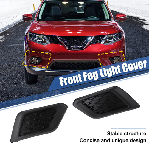 1 Pair Fog Light Grille No. 622564BA0A/622574BA0A for Nissan Rogue (2014–2016)