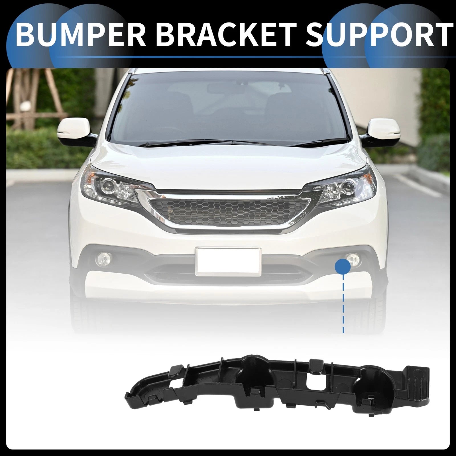 1 Pc Left Front Bumper Retainer Bracket No. 62221JA01A for Nissan Altima (2007–2012)