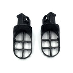 Gunmetal Black MX Racing Footpegs for KTM 50 65 125 250 300 360 SX 525SX 400 520 (2000–2023)