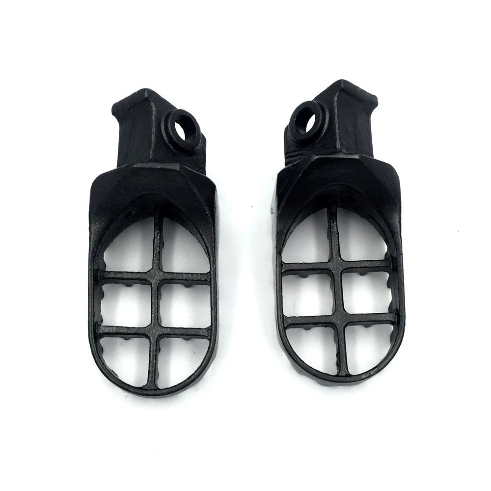 Gunmetal Black MX Racing Footpegs for KTM 50 65 125 250 300 360 SX 525SX 400 520 (2000–2023)