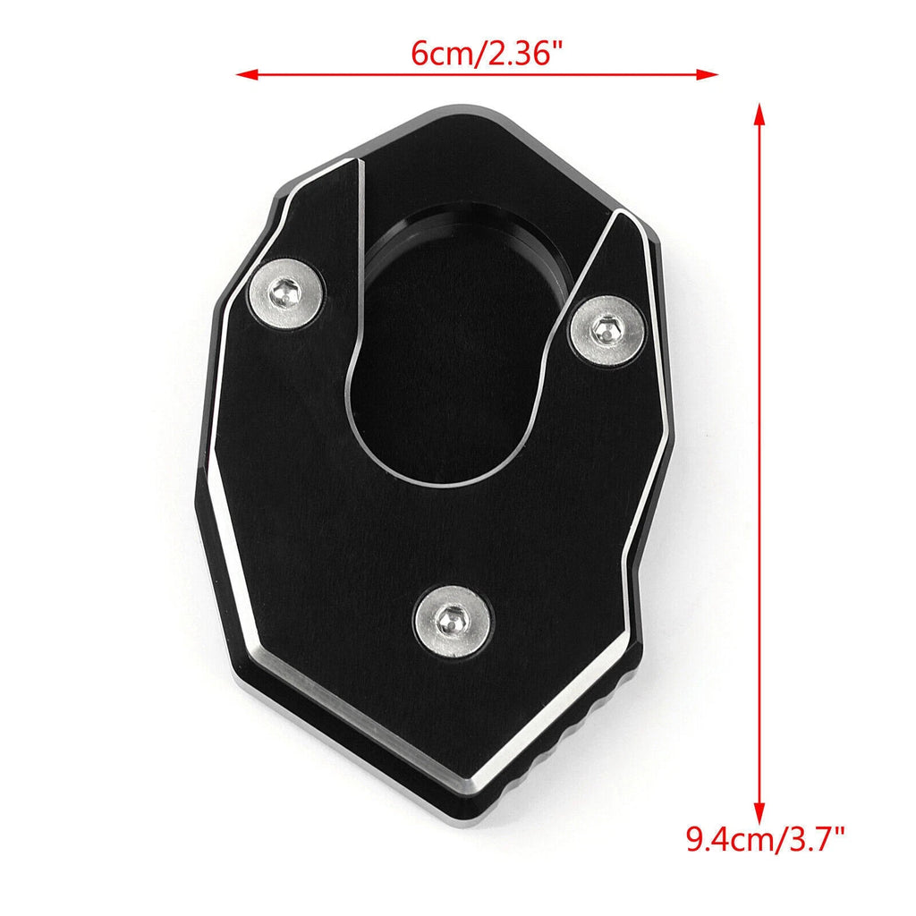 Kickstand Side Plate Extension Pad for Kawasaki Z1000 Z800 ZX-10R ER6F (2010–2023)