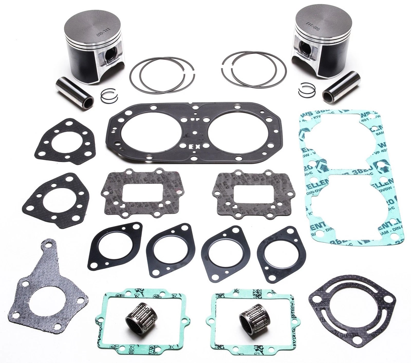 Piston Gasket Top End Rebuild Kit for Kawasaki 800 SXR SX-R (Year Range) .75mm Over