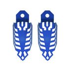 Universal Fork Dust Shock Absorber Spring Covers for ATV Off Road Blue