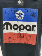 Black T-Shirt with 1972 Mopar Emblem Logo Front for Dodge Charger (1972–1972)