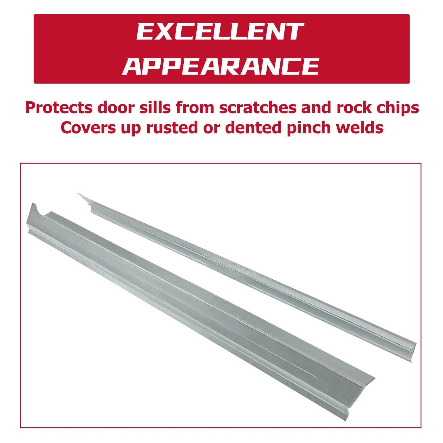Slip-on Rocker Panels for Dodge Ram 1500 2500 3500 (2009-2018)