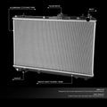 Aluminum Replacement Radiator for Toyota Highlander Hybrid (2008–2010) DPI 13066