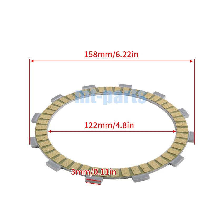 Clutch Friction Plates for Kawasaki ZX900 Ninja ZX-9R (1994–1997) / GPZ900R (1986–2003)
