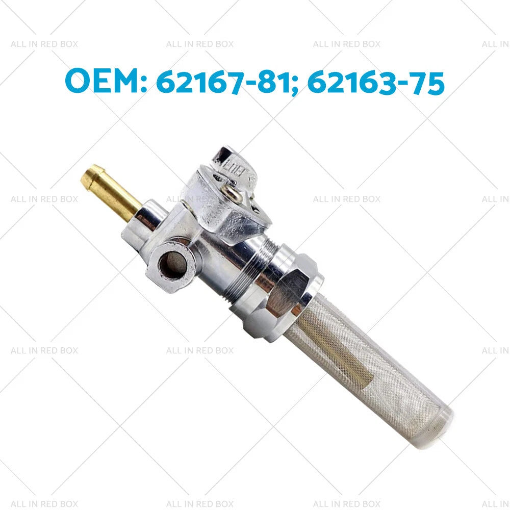 22mm Petcock Fuel Tap Valve for Harley Davidson Fatboy Softail (1990–2023)