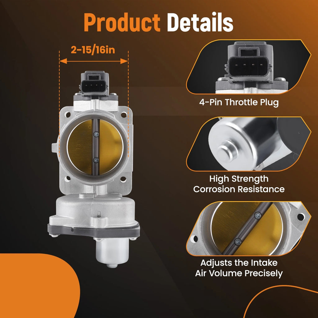 Throttle Body for Ford Explorer 4.0L (2005–2010)