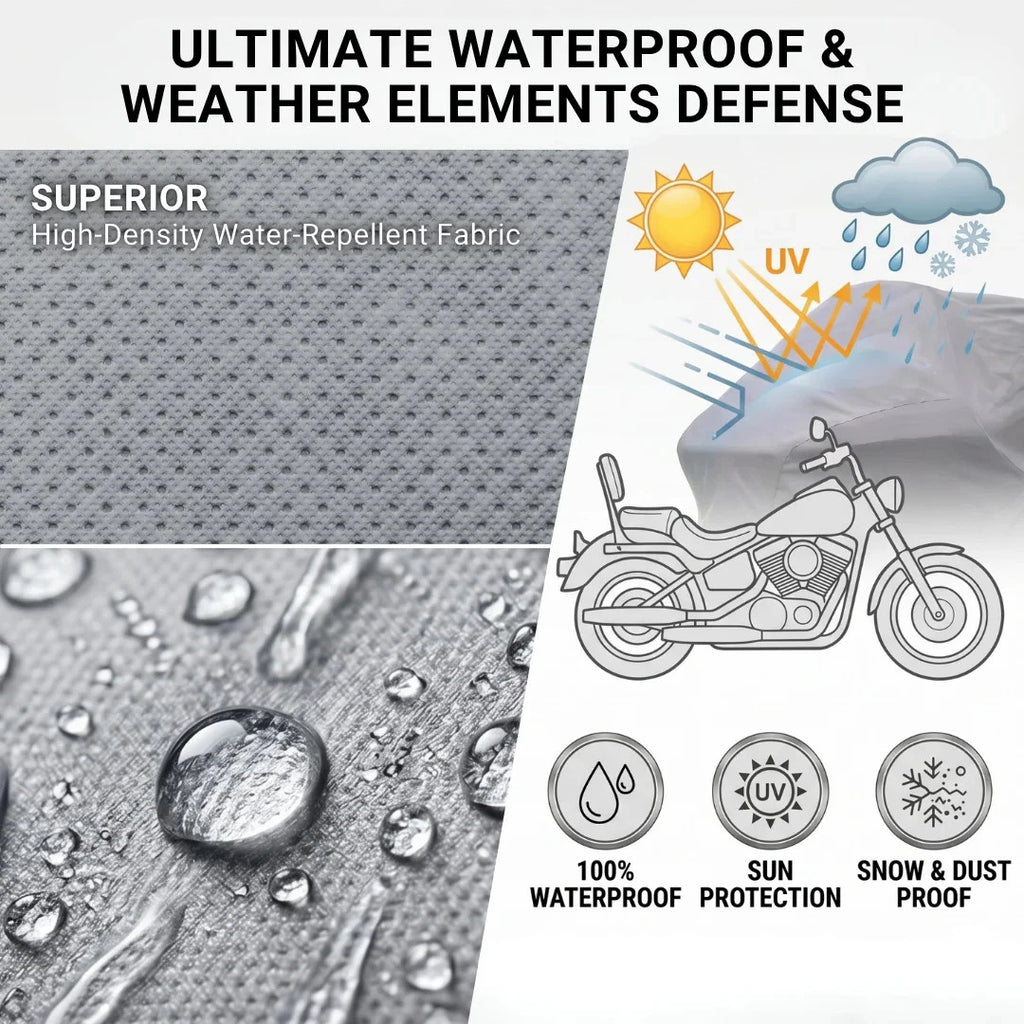 Waterproof Storage Cover for Triumph America Motorcycle (2000–2019)