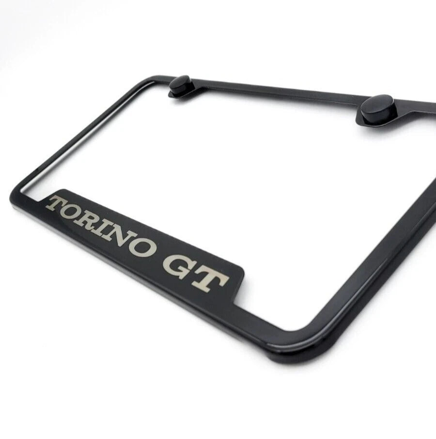 License Plate Frame Notched Stainless Replacement for Ford Torino GT (1968–1970)