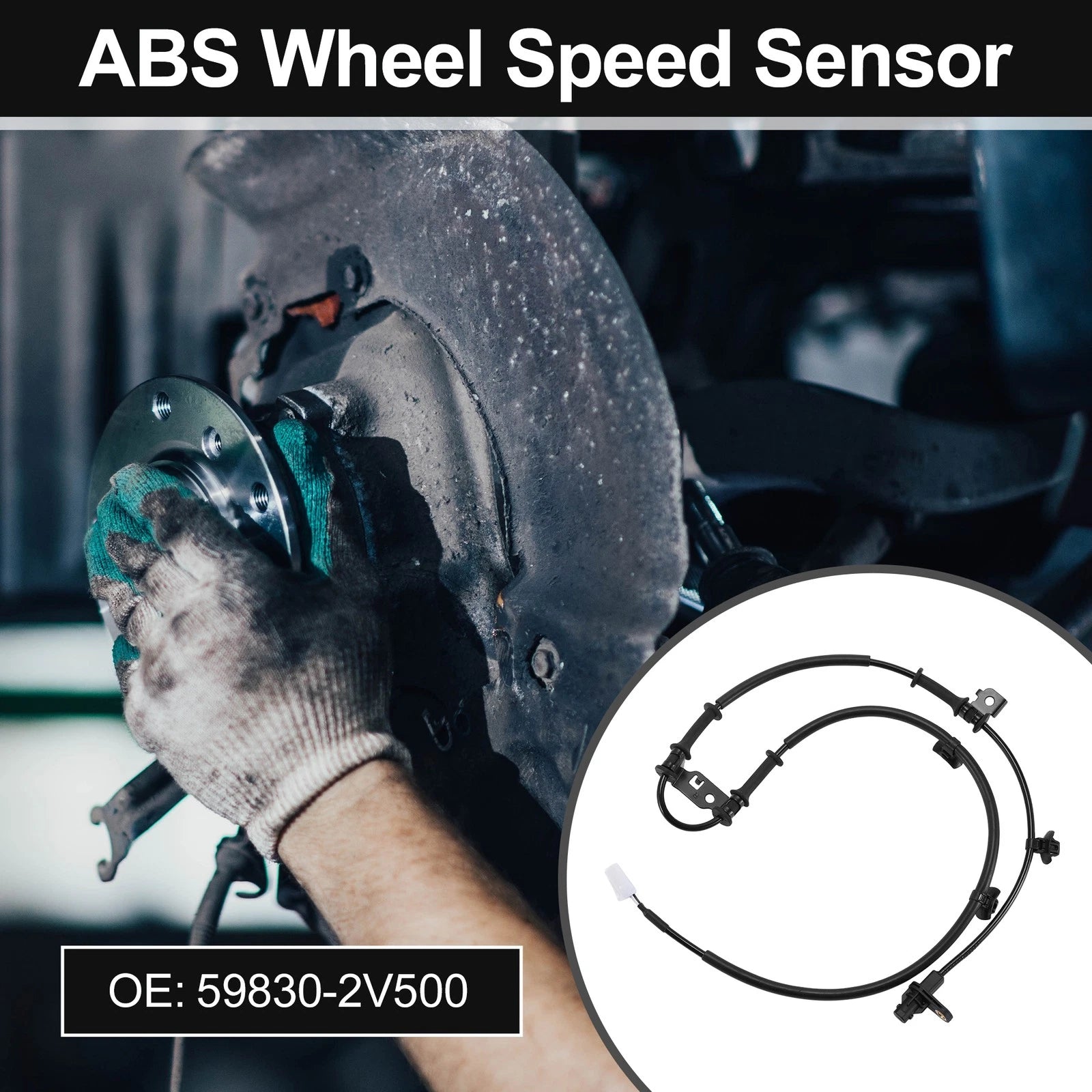 ABS Wheel Speed Sensor No. 59830-2V500 for Hyundai Veloster (2012–2017)