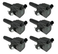 Set of 6 NGK Ignition Coils COP for Buick Chevrolet GMC Isuzu Saab 4.2L L6