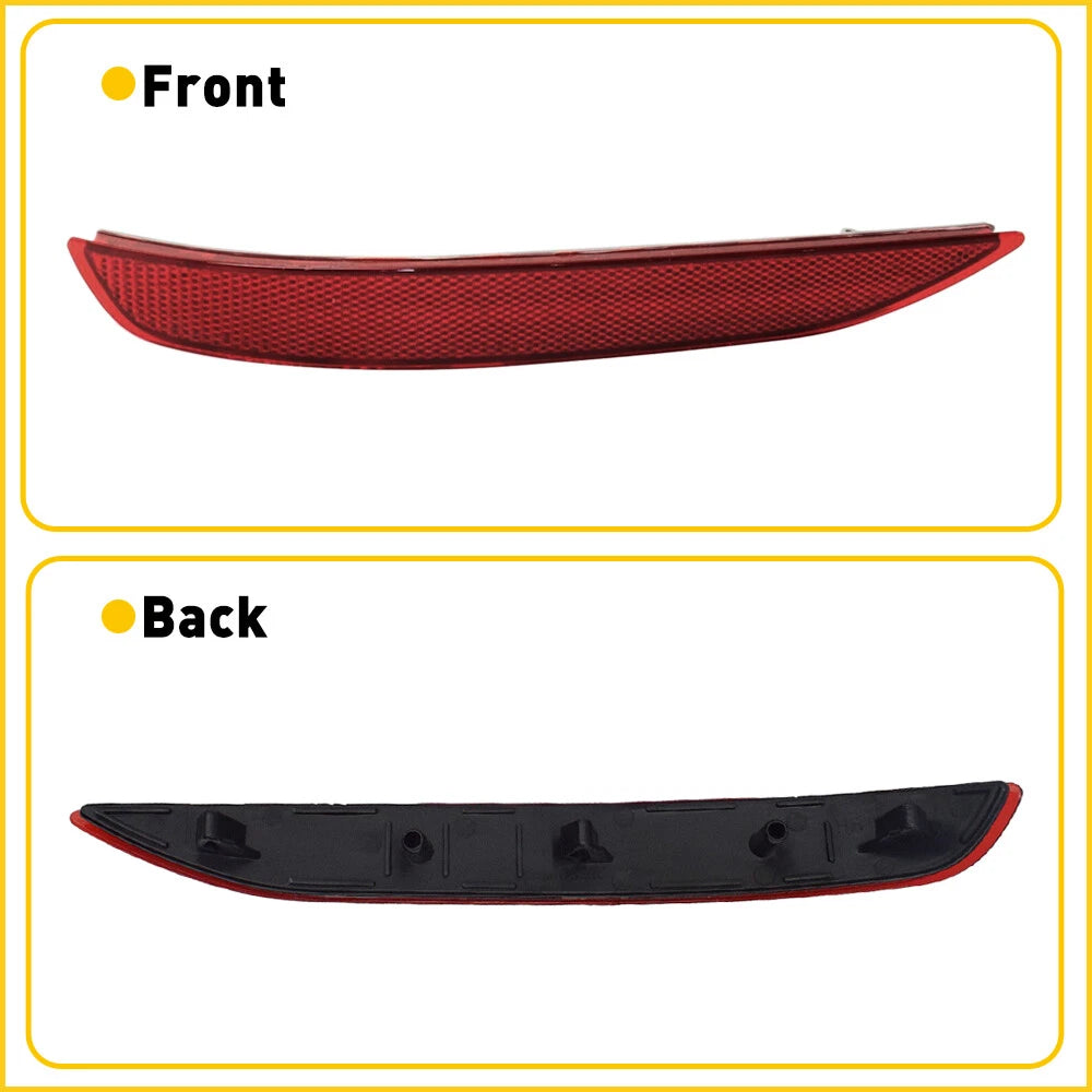 Bumper Reflector Light Cover for Chevrolet Equinox (2018–2022) Rear LH