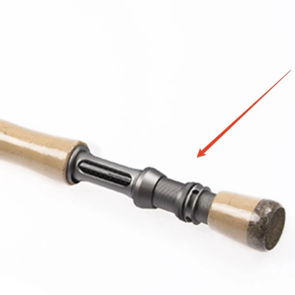 Lightweight Fishing Rod Handle Reel Seats with Carbon Liner for Anglers