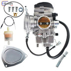 Carburetor & Throttle Cable for Yamaha Wolverine 350 450 (2006–2010)