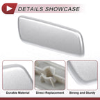 Front Right Washer Nozzle Cover Cap for Lexus RX350 (2010–2013) 1 Pcs Silver Tone