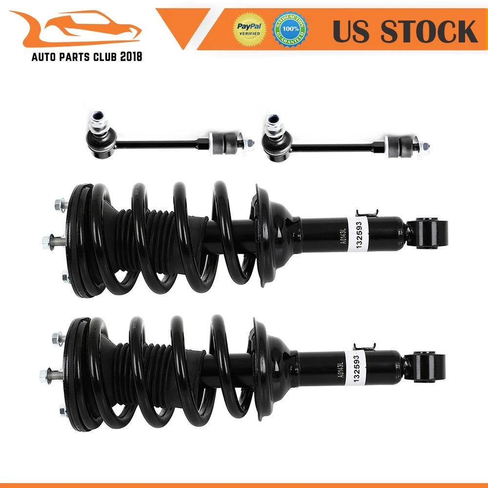 Front Struts for Toyota Tacoma 2005–2015 2.7L RWD w/Coil Spring & Sway Bars