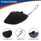 Tow Hook Cover for Mercedes-Benz CLA W117 (2014–2019) No.A1178851300 Black