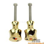 1" Brass Handlebar Riser for Harley Dyna Softail Sportster