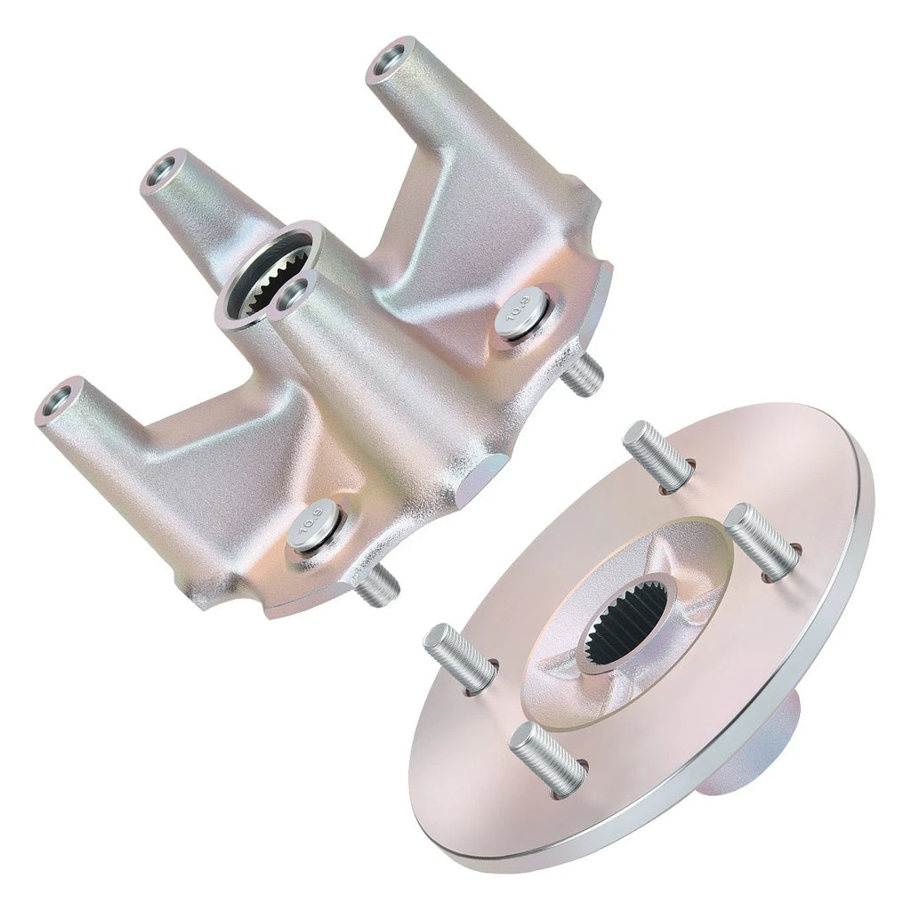 2X Rear Wheel Hubs 1D9-F5311-01-00 for Yamaha Kodiak 450 4x4 (2005–2006)