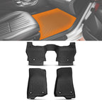 2X Floor Mats Liner Kit for Jeep Gladiator (2020–2025)