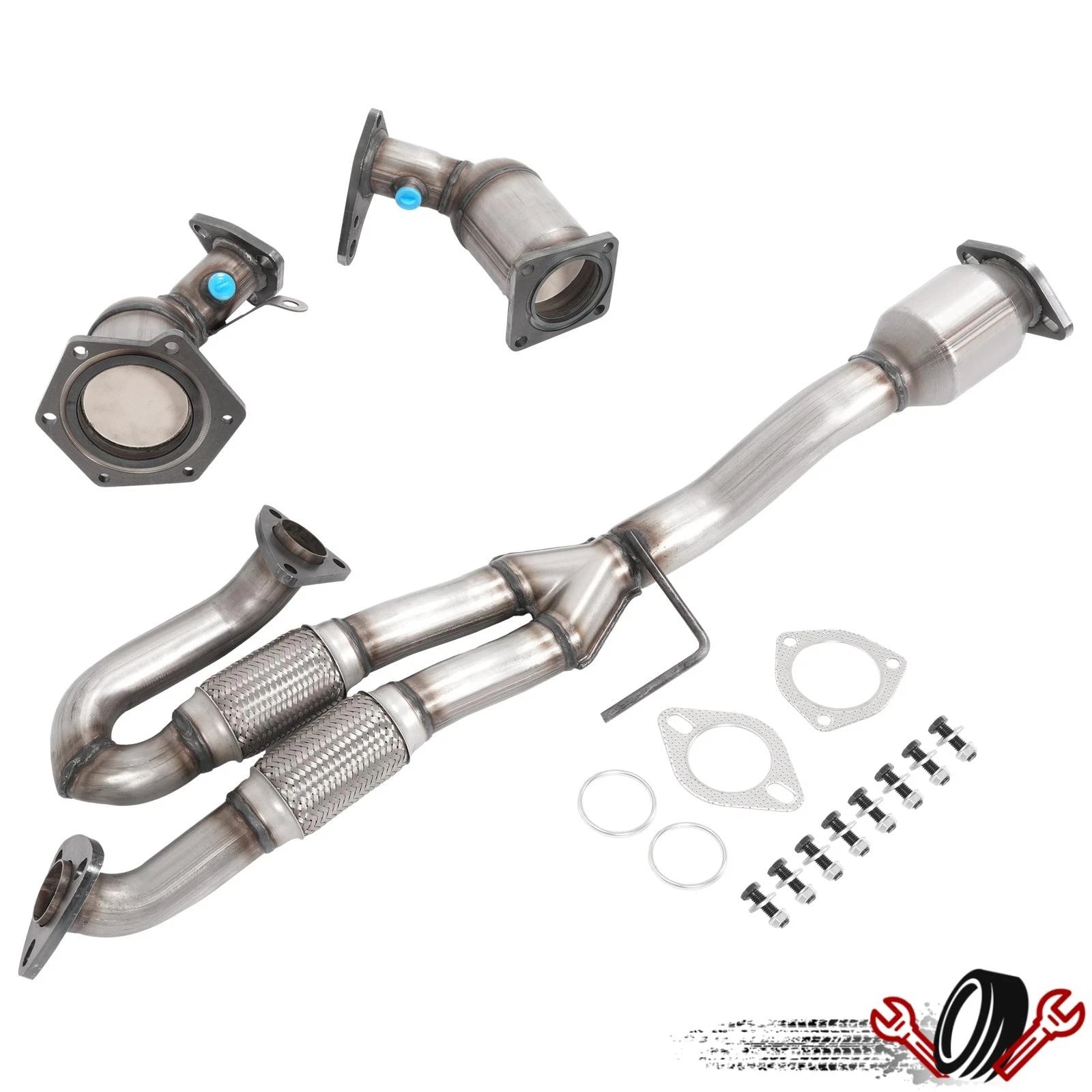 OBD II Exhaust Catalytic Converter Set for Nissan Maxima (2009–2014)