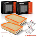 2X Engine Air Filter for BMW 745i 745Li 750i 750Li 760i (2002–2008)