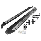Set of 2 Nerf Bars Running Boards for Toyota Highlander (2014–2019) 74" Black