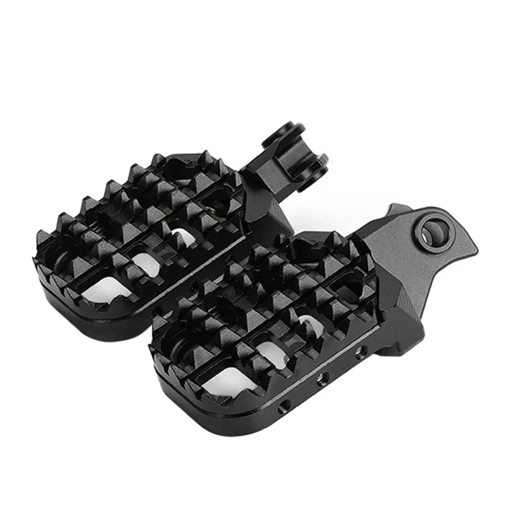 Black Anti-Slip Wider Rider Front Foot Pegs for KOVE 450 Rally (2023)