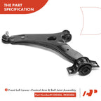 Set of 8 Front Lower Control Arm Ball Joints Tie Rods for Ford Focus (2000–2004)