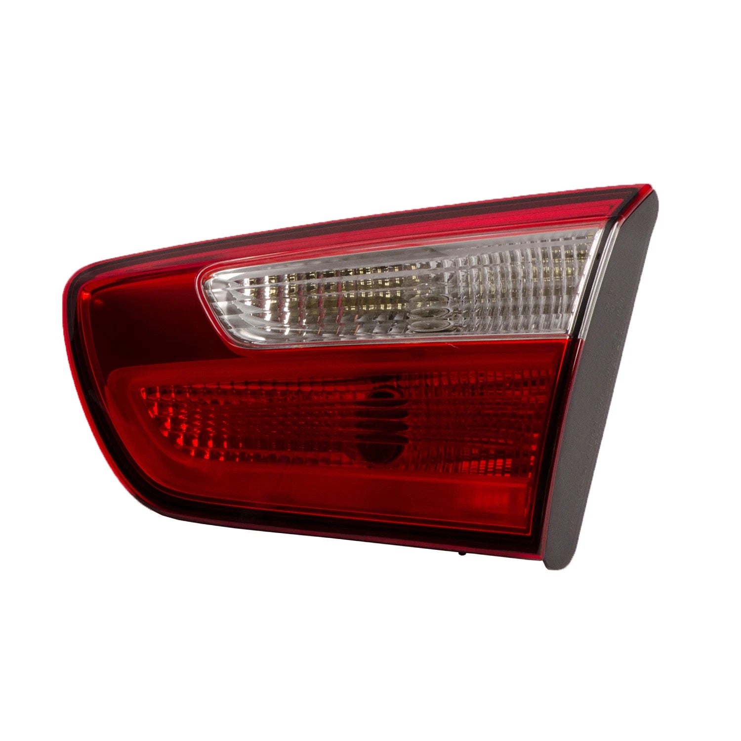 Passenger Side Inner Tail Light Assembly w/o LED Replacement for 2012-2017 Kia Rio