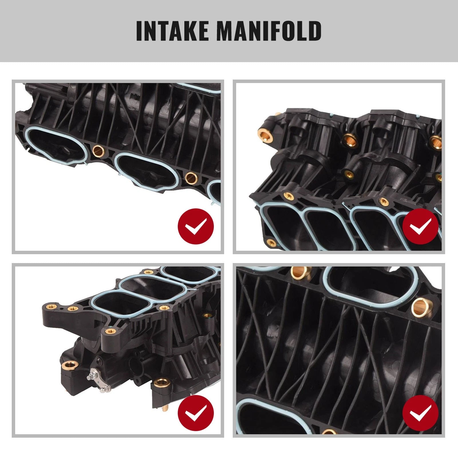 Lower Intake Manifold for Hyundai Santa Fe, Kia Sorento (2010-2013)
