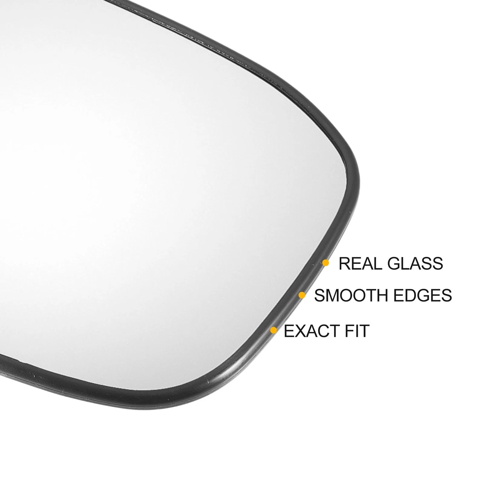 Pair Heated White Mirror Glass for Honda Accord (2003–2007)