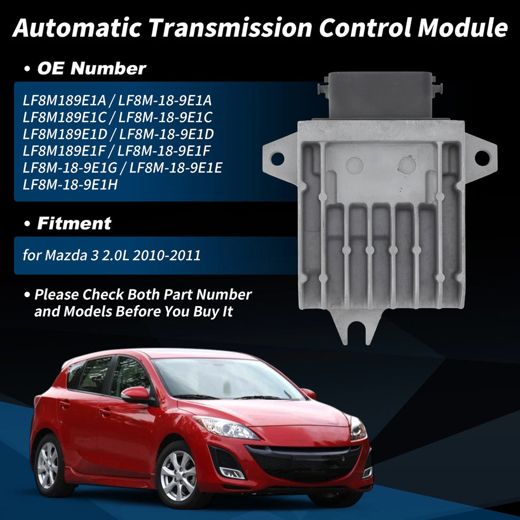 TCU TCM Transmission Control Module for Mazda 3  (2004–2009) LF8M-18-9E1A/LF8M189E1C