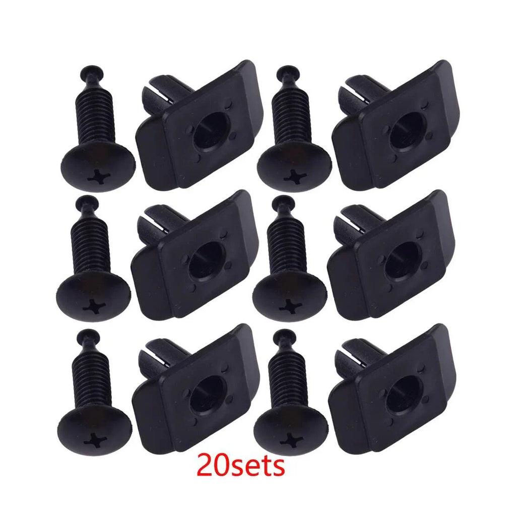 20 x Bumper Cover Grille Mounting Clips for Mazda RX7 RX8 MX6 (1993-2002)