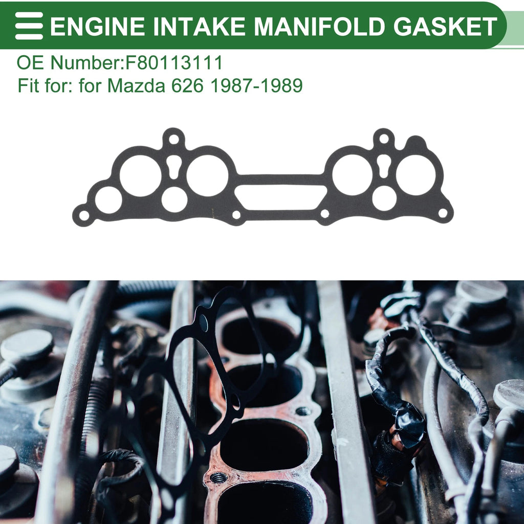 Engine Intake Manifold Gasket for Mazda 626 (1987–1989) No.F80113111