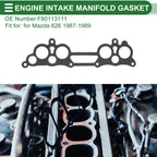 Engine Intake Manifold Gasket for Mazda 626 (1987–1989) No.F80113111