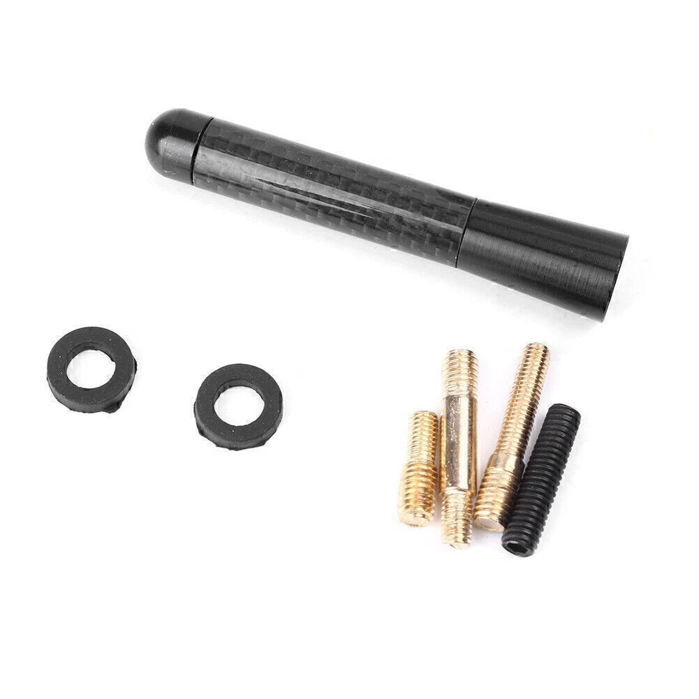 3'' Screw Radio Short Antenna for Audi BMW Chevrolet Cadillac (Aluminum)