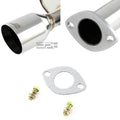 Stainless Cat/Axle Back Exhaust Piping for Toyota Prius (2010–2015) 4" Tip