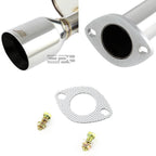 Stainless Cat/Axle Back Exhaust Piping for Toyota Prius (2010–2015) 4" Tip